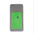 Custom silicone card holder adhesive for phone